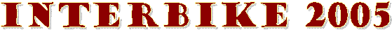 INTERBIKE 2005